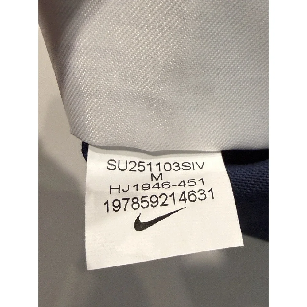 Nike Club Flow Shorts HJ1946-451 Obsidian Blue Cotton Enzyme Wash Mens M NWT